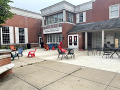 Douglass Student Center Front Patio