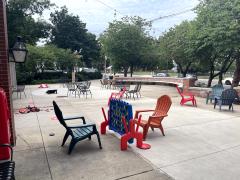 Douglass Student Center Front Patio